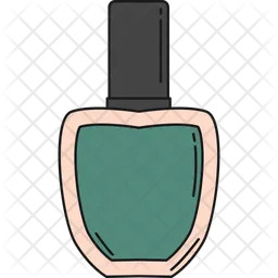 Botella de esmalte de uñas  Icono