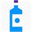 Botella de ginebra  Icono