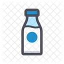 Botella De Leche Botella De Vidrio Leche Icono