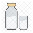 Botella de leche  Icono