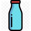 Botella De Leche Bebida Botella Icono