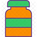 Botella de pastillas  Icono