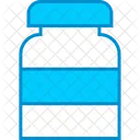 Botella de pastillas  Icono