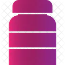 Botella de pastillas  Icono