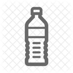 Botella de plástico  Icono
