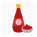 Salsa Comida Ketchup Icono