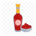 Salsa Comida Ketchup Icono