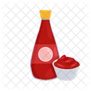 Salsa Comida Ketchup Icono