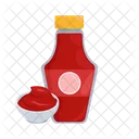 Salsa Comida Ketchup Icono