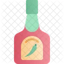 Botella de salsa  Icono