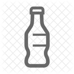 Botella de vidrio  Icono