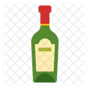 Botella De Vino Alcohol Vino Icono