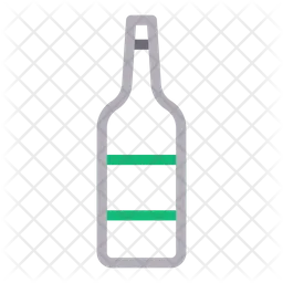 Botella de vino  Icono