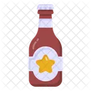 Botella de vino  Icono