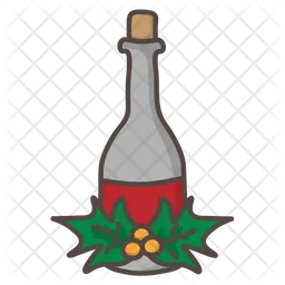 Botella de vino  Icono