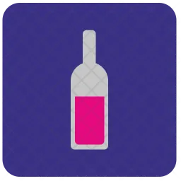 Botella de vino  Icono