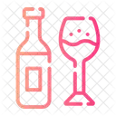 Botella De Vino Vidrio Vino Icon