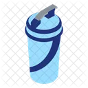 Coctelera Plastico Botella Icon