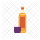 Botella Vidrio Hierro Icono