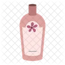 Spa Botella Flor Icono