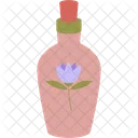 Spa Botella Flor Icono