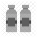 Botellas Dos Icono