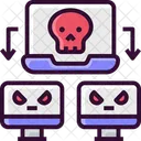 Botnet Virus Malware Icon