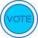 Boton Voto Insignia Icon