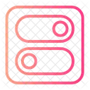 Boton De Alternancia Alternar Encendido Icono