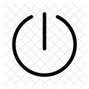 Icono Del Boton De Encendido Icono