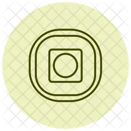 Botón de grabación  Icono
