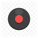Botón de grabación  Icono