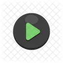 Botón de play  Icono