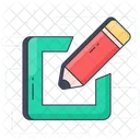 Boton De Edicion Lapiz Herramienta De Edicion Icono