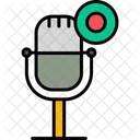 Botón de grabación  Icono