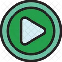 Reproducir Video Multimedia Icon