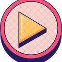 Boton De Reproduccion Video Multimedia Icon