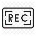 Botón de grabación  Icono