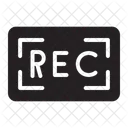Botón de grabación  Icono