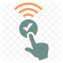 Boton Wifi Wifi Iot Icon