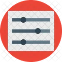 Botones De Alternancia Botones De Ajuste Rapido Icono