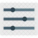 Botones De Alternancia Botones De Ajuste Rapido Icono