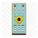 Botones del control remoto del televisor  Icono