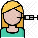 Botox Face  Icon