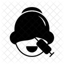 Botox-Injektion  Symbol