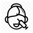 Botox-Injektion  Symbol