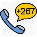 Botswana Dial Code  Icon