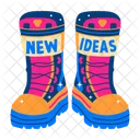 Bottes Spatiales Nouvelles Idees Chaussures Icon