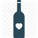 Bottle Champagne Wine Icon