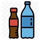 Bottle Sparkling Plastic Icon